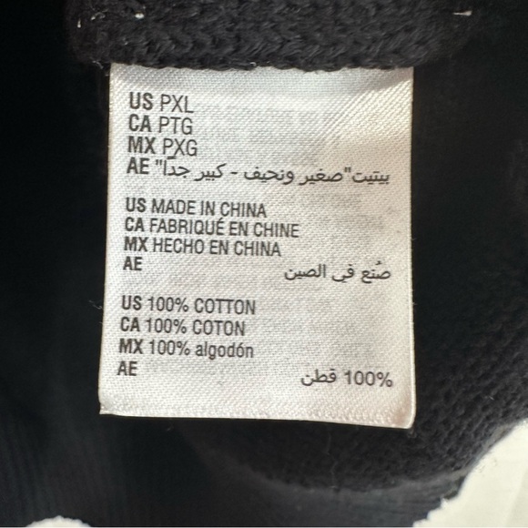 Karen Scott Womens Black Colorblock Turtleneck Sweater Petite XL - Picture 3 of 7